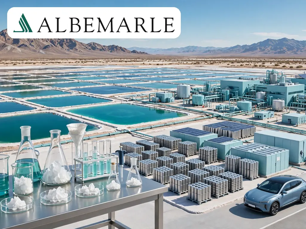 全球锂业与特种化学品龙头:雅宝 Albemarle Corporation(ALB)
