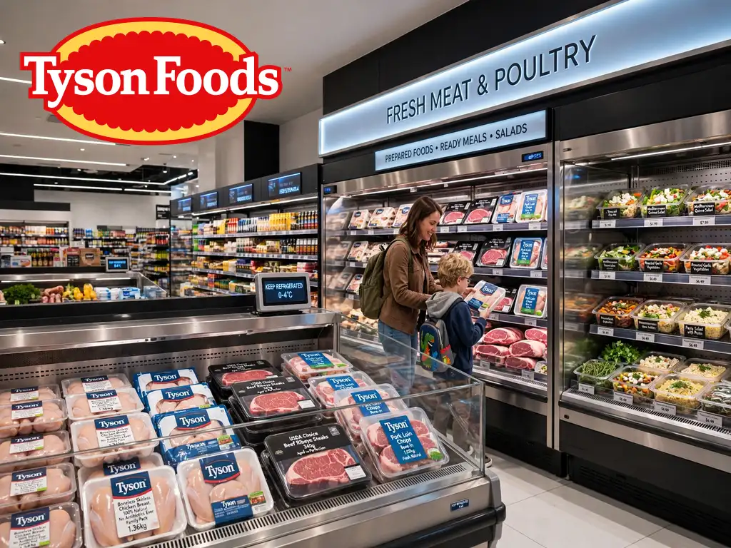 美国最大肉类公司：泰森食品公司 Tyson Foods, Inc.(TSN)